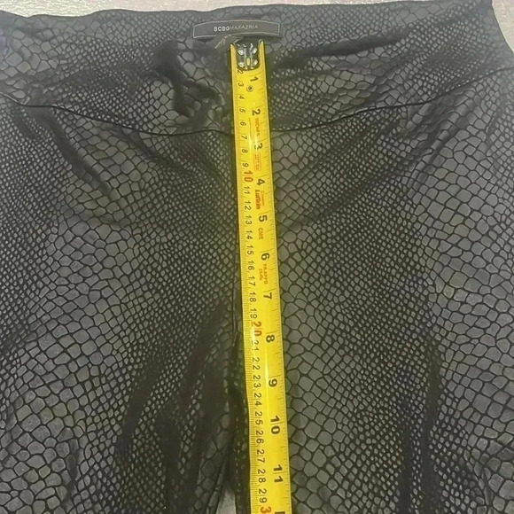 [M] BCBGMAXAZARIA  Bryson Snake Print Leggings-NWOT - Picture 5 of 9